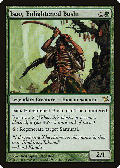 BOK: Isao, Enlightened Bushi (Foil)