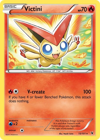 NVI: Victini (15) (Holofoil)