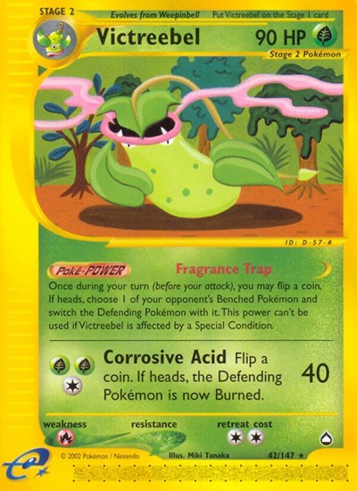 AQ: Victreebel (Reverse Holofoil)