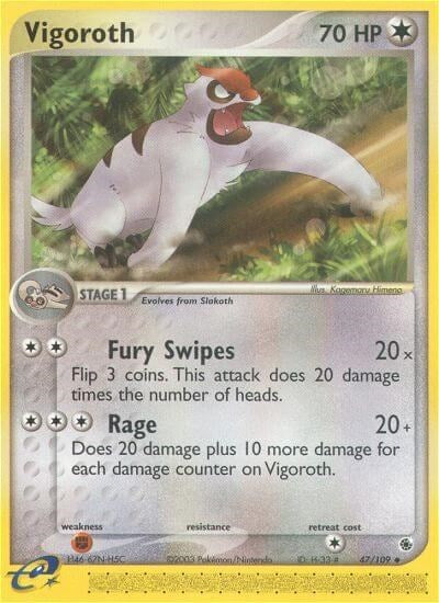 RS: Vigoroth (Reverse Holofoil)