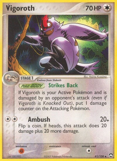 PK: Vigoroth (Reverse Holofoil)