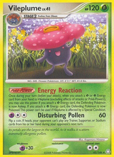 LA: Vileplume (Reverse Holofoil)