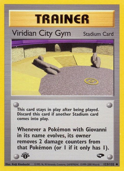 G2: Viridian City Gym (1st Edition)