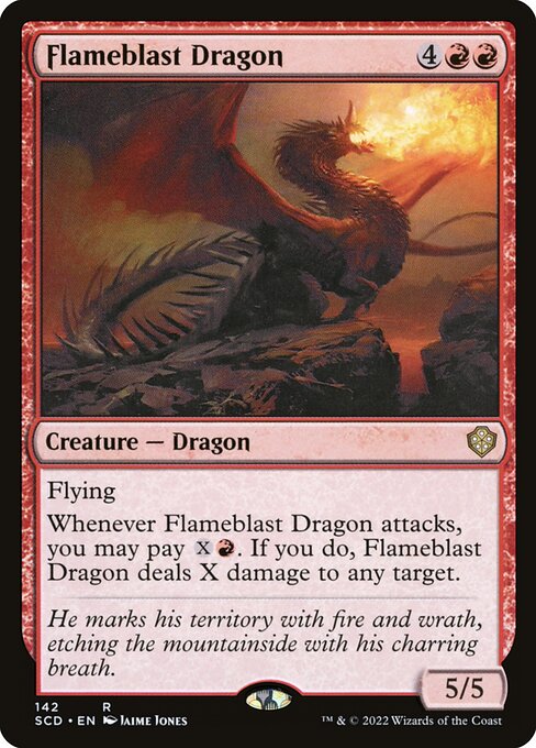 SCD: Flameblast Dragon