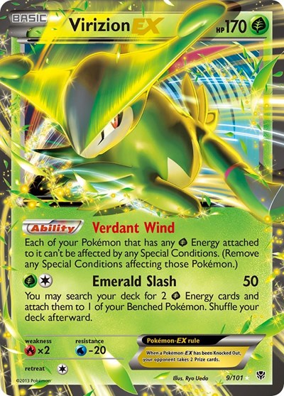 PLB: Virizion EX (Holofoil)