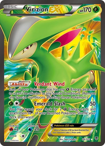 PLB: Virizion EX (Full Art) (Holofoil)