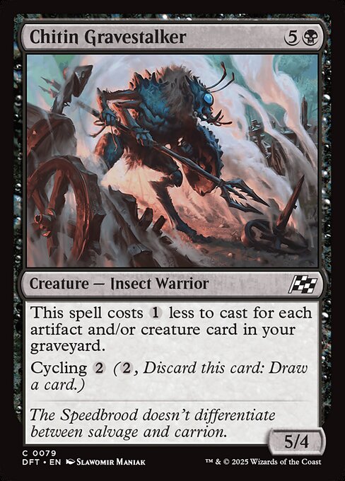 DFT: Chitin Gravestalker