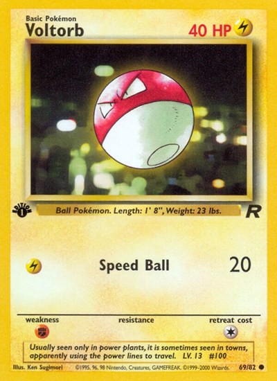 TR: Voltorb (1st Edition)