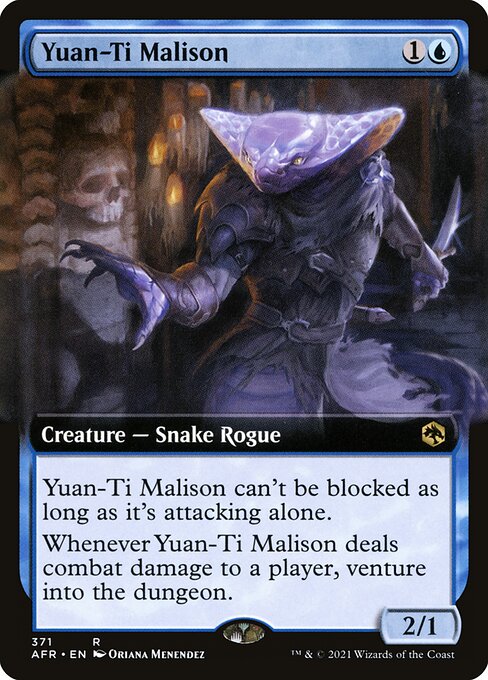 AFR: Yuan-Ti Malison (Extended Art) (Foil)