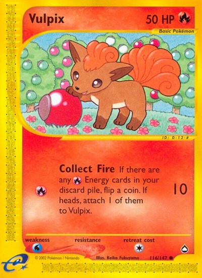 AQ: Vulpix (Reverse Holofoil)
