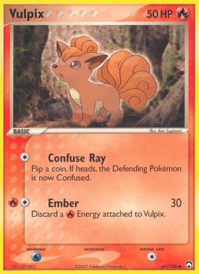 PK: Vulpix (Reverse Holofoil)