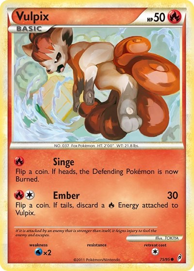 CL: Vulpix (Reverse Holofoil)