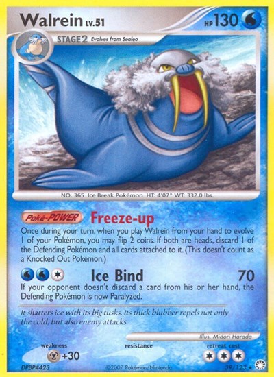 MT: Walrein (Reverse Holofoil)