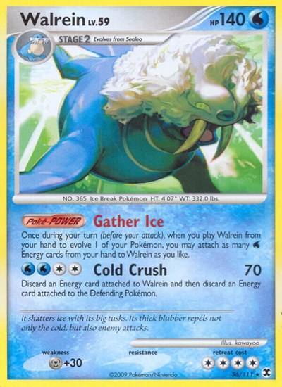 RR: Walrein (Reverse Holofoil)