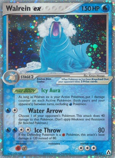 LM: Walrein ex (Holofoil)