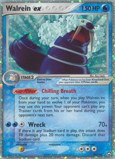 PK: Walrein ex (Holofoil)