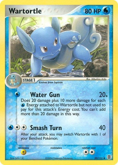 RG: Wartortle (Reverse Holofoil)