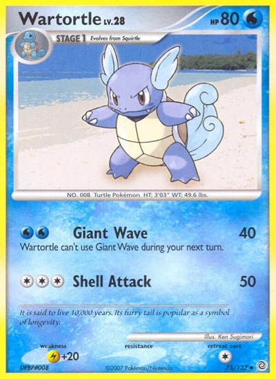 SW: Wartortle (Reverse Holofoil)