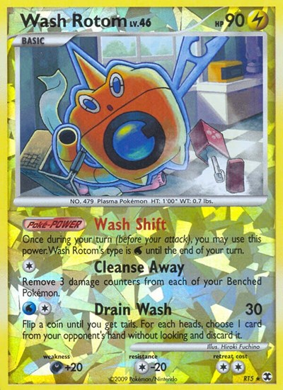 RR: Wash Rotom (Reverse Holofoil)