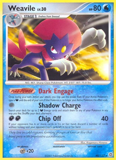 SW: Weavile (Reverse Holofoil)