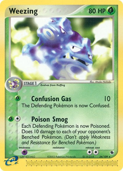 RS: Weezing (Reverse Holofoil)