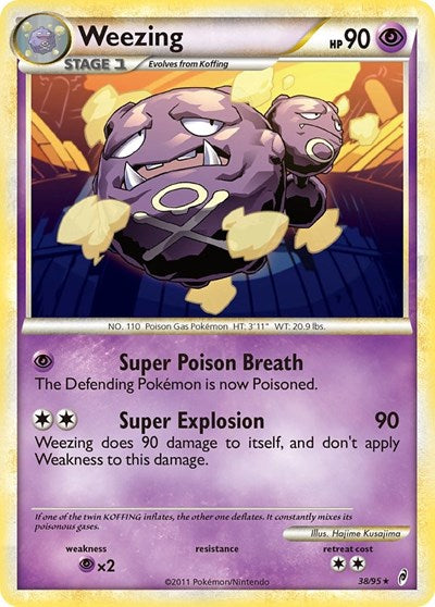 CL: Weezing (Reverse Holofoil)