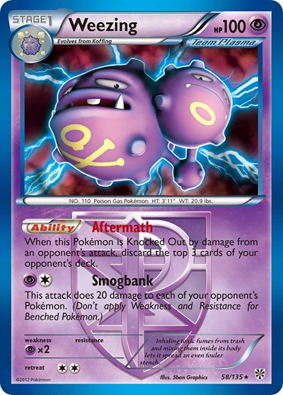 PLS: Weezing (Team Plasma) (Holofoil)