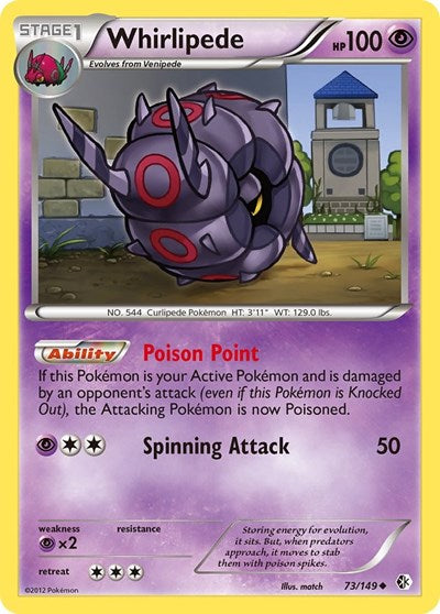 BCR: Whirlipede (Reverse Holofoil)