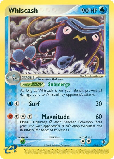 DR: Whiscash (Reverse Holofoil)