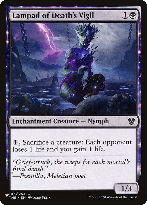 PLST: Lampad of Death's Vigil