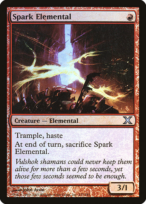 10E: Spark Elemental (Foil)