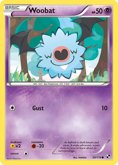 BLW: Woobat (Reverse Holofoil)