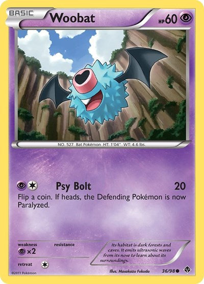 EPO: Woobat (Reverse Holofoil)