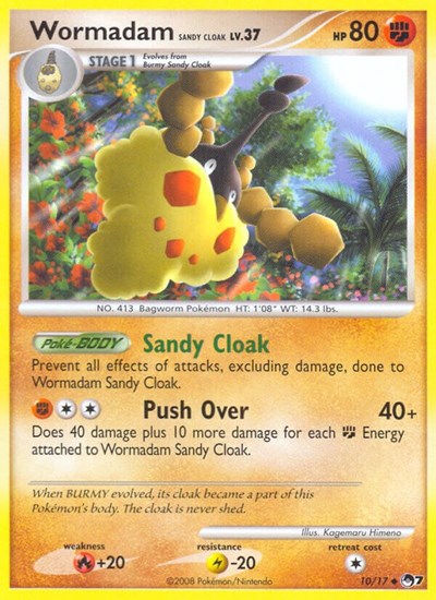 POP: Wormadam Sandy Cloak
