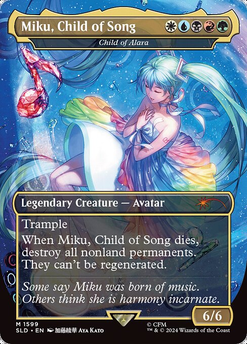 SLD: Miku, Child of Song - Child of Alara (Foil)