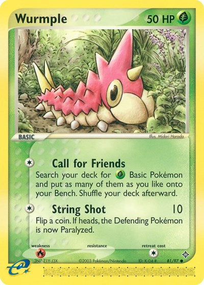 DR: Wurmple (Reverse Holofoil)