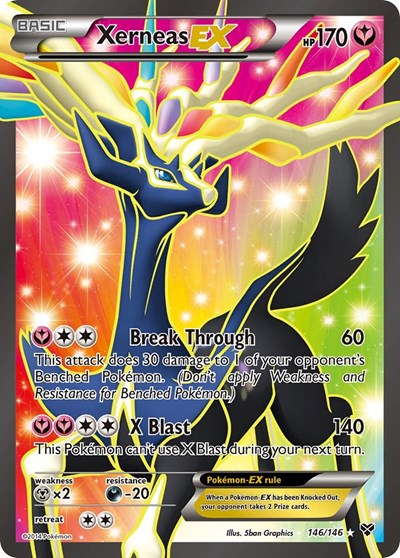 XY: Xerneas EX (146 Full Art) (Holofoil)
