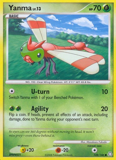 LA: Yanma (Reverse Holofoil)