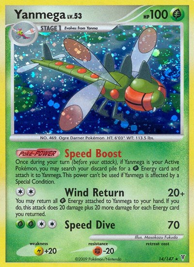 SV: Yanmega (Reverse Holofoil)