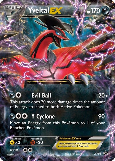 PR: Yveltal EX - XY08 (Holofoil)