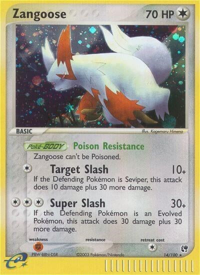 SS: Zangoose (Reverse Holofoil)