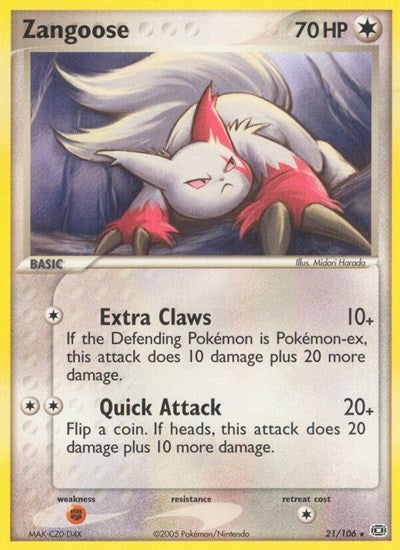 EM: Zangoose