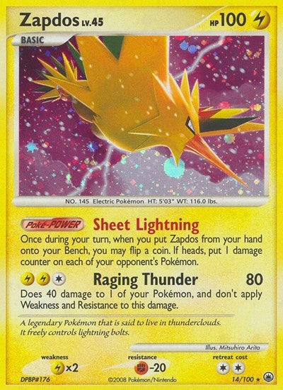MD: Zapdos (Holofoil)