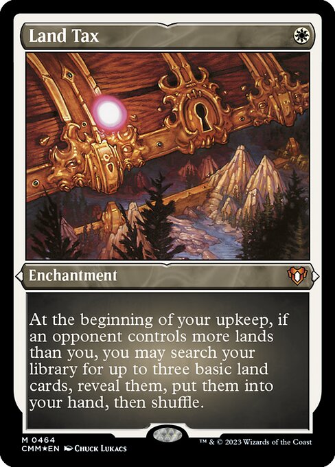 CMM: Land Tax (Foil Etched)