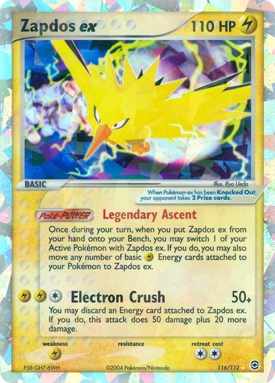 RG: Zapdos ex (Holofoil)