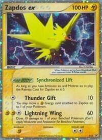 PR: Zapdos ex - 033 (EX Collector's Window Tins) (Holofoil)