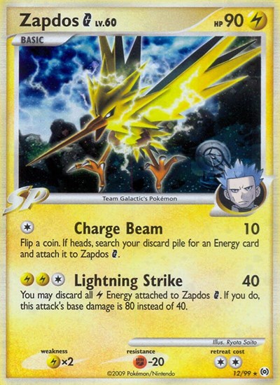 AR: Zapdos G (Reverse Holofoil)