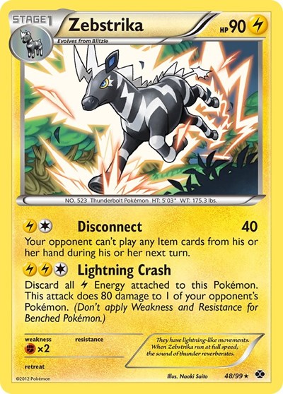 NXD: Zebstrika (Reverse Holofoil)