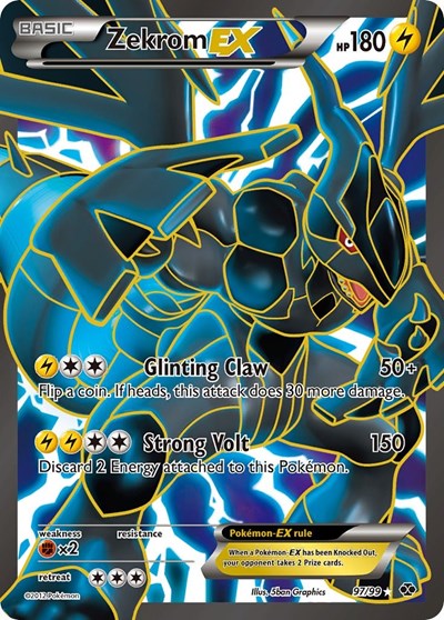 NXD: Zekrom EX (97 Full Art) (Holofoil)