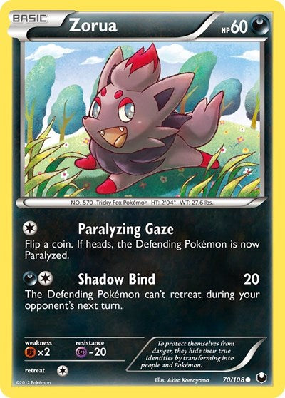 DEX: Zorua (70) (Reverse Holofoil)